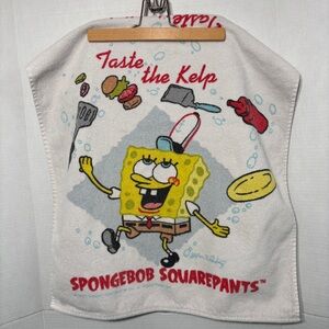 Vintage 2001 SpongeBob SquarePants 'Taste the Kelp' Towel Nickelodeon TV